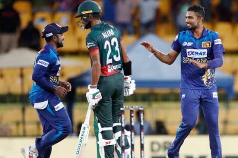 Sri Lanka defeated Bangladesh by 21 runs