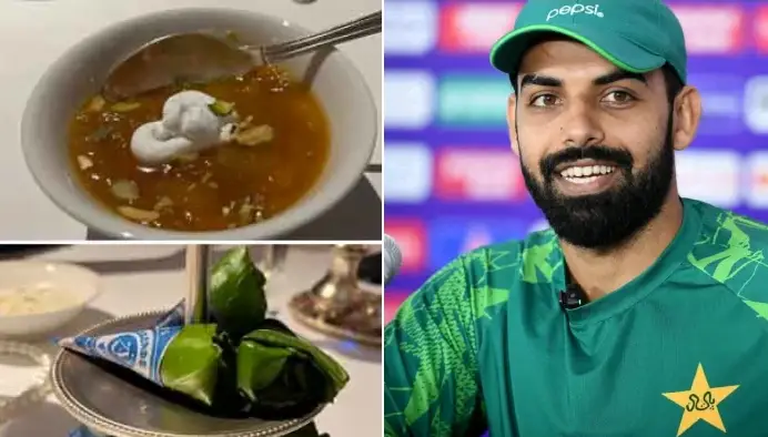Indian food is so delicious that it seems we will gain weight, Shadab Khan