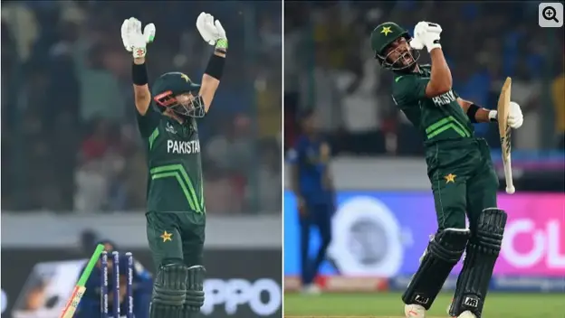 Pakistan created history by achieving the biggest target of the World Cup