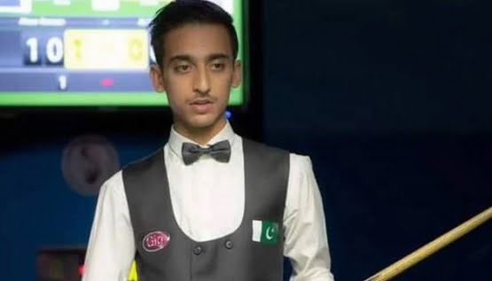 Ahsan Ramzan won the silver medal in the World Six Red Ball Snooker Championship