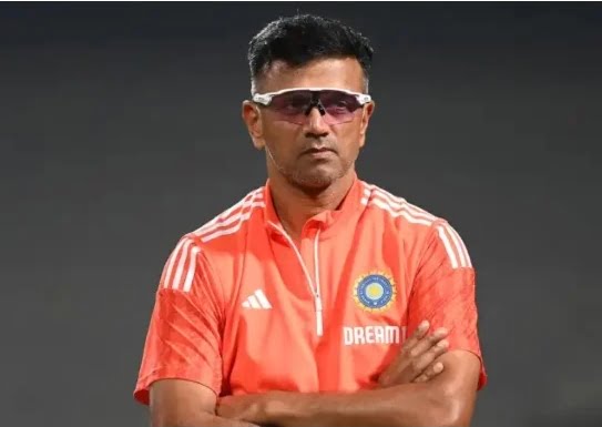 Indian team head coach Rahul Dravid's contract extension