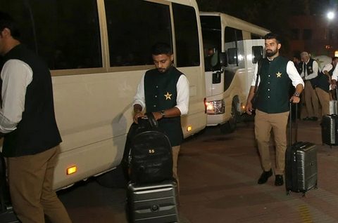 The national cricket team will leave for home from India tomorrow