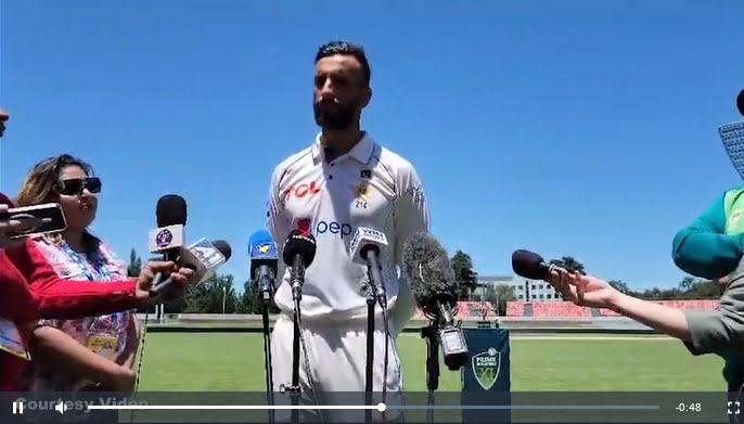 We have come to play cricket in Australia we don't want to shut anyone's mouth Shan Masood