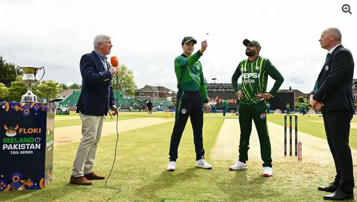 Pakistan's decision to field after winning the toss against Ireland