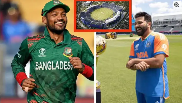 Indian and Bangladeshi captains are fascinated by the New York Stadium